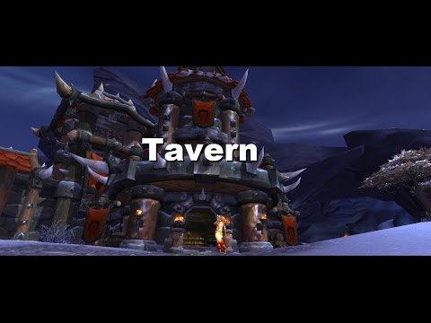 Garrison Guide Tavern Level 3 Toys, Rewards, and Perks (WOW WOD)