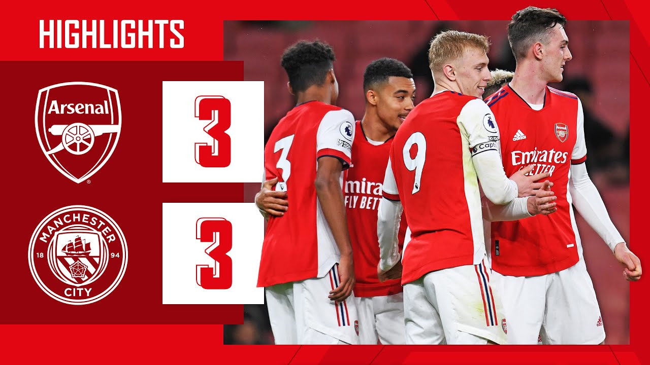 HIGHLIGHTS | Arsenal 3-3 Manchester City | U23 | Sousa, Biereth (2)