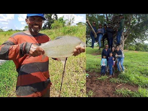 Acampamento com a família em Joviânia-GO.🤩