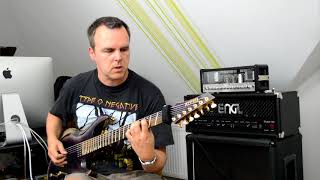 Video thumbnail for KIESEL GUITARS AM7 -Aries multiscale: Song playthrough by Axel Juengst
