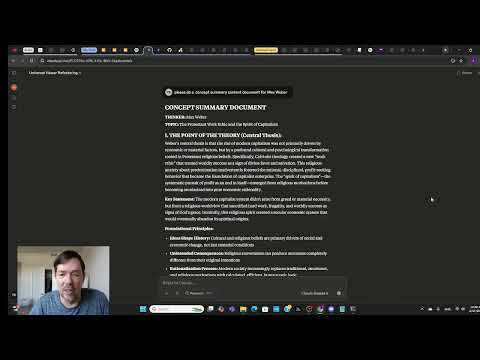 Data driven web app for learning theories