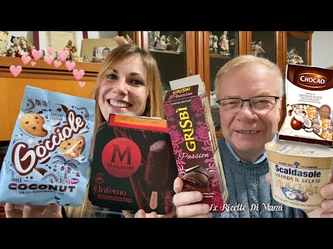 TASTING VIDEO with many DELICIOUS news-Live Snack -LET'S TRY THE NEW MAGNUM INFERNO GELATO.Ice Cream