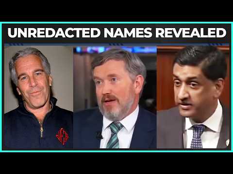 Here Are The NEWLY UNREDACTED NAMES From The Epstein Files!