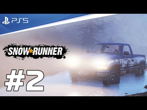 SnowRunner - Chevrolet Silverado 1500  | PS5 | G29 - Gameplay Walkthrough - Part 2