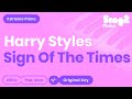 Harry Styles - Sign of the Times (Piano Karaoke)