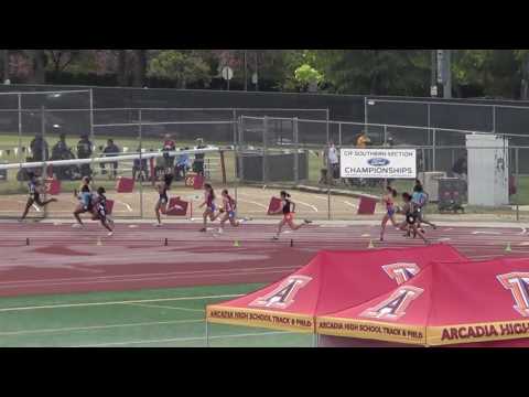VarG 4x100m at Arcadia Invitational 4-8-17 - Los Alamitos Girls