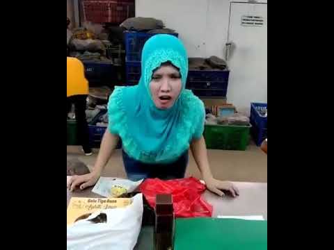 Video Viral Tante tante Latah Gue ewe lu