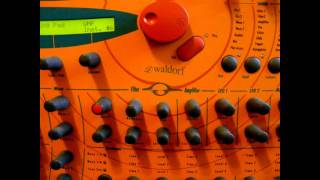 Video thumbnail for Waldorf Microwave XT Sound Demo PART 1 by alexnova85