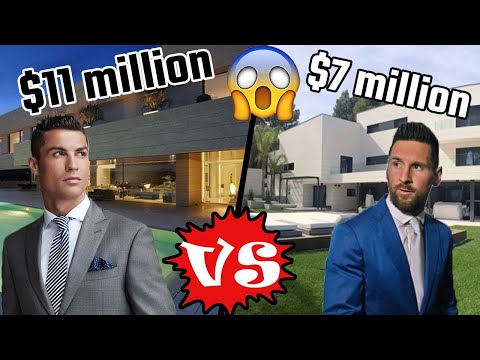 ¿WHO'S HOUSE IS BETTER? Cristiano Ronaldo vs Lionel Messi! House Battle! (Inside & Outside Tour!!)