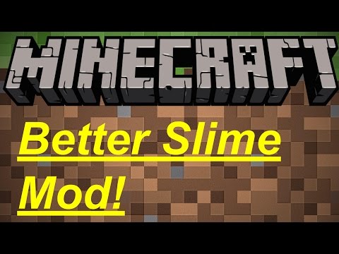 Minecraft: {SLIME SWORD, SLIME BERRIES, SLIME ARMOR & MORE!} Better Slime Mod Showcase!