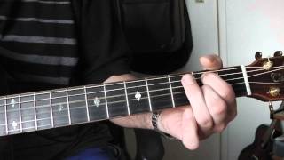 Play &#39;Speed Of Sound&#39; by Chris Bell. Guitar chords part 1.