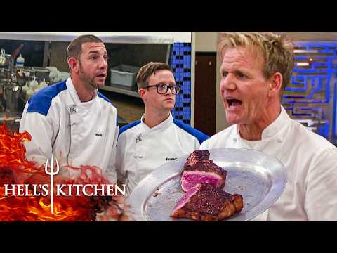 Chef Ramsay's Furious as He Deals With Raw Dish After Raw Dish | Hell's Kitchen Full Service