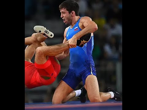 Чемпионат России 2014 Якутск (65 кг 1/4 финала) Бесланеев Рустам (КБР) vs Сослан Рамонов (Алания)