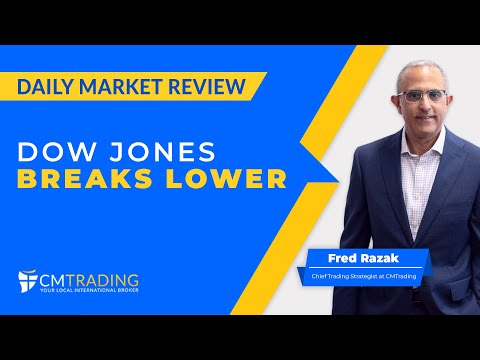 CMTrading Daily Market Review October 30th, 2023 - Dow Jones breaks lower