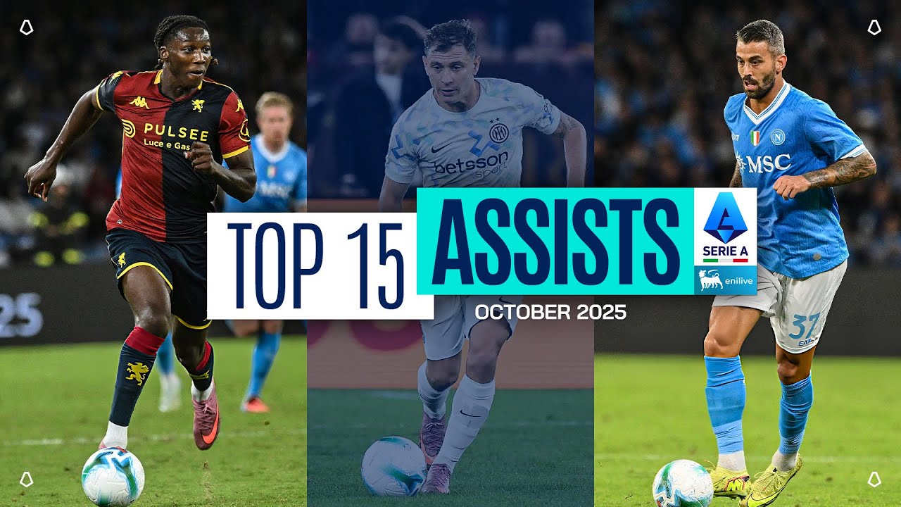 The Top 15 Assists of October | Top Assists | Serie A 2025/26