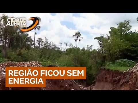 Cratera de 10 metros se abre em Águas Lindas (GO) e cidade decreta emergência | Cidade Alerta DF