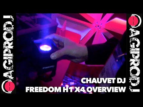 CHAUVET DJ FREEDOM H1 Battery Powered Wireless DMX Wash | agiprodj.com