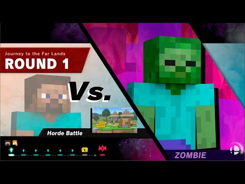 Super Smash Bros Ultimate: Steve & Alex | Classic Mode (2 Players)