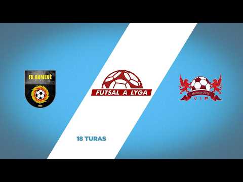 Futsal A lyga, remiama TOPsport | 18 turas | „Akmenės kraštas“ – Mažeikių VIP | Apžvalga