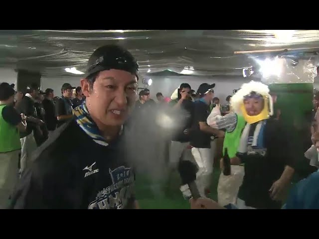 【優勝祝勝会】ファイターズ・市川「優勝は最高の瞬間です」 2016/9/28