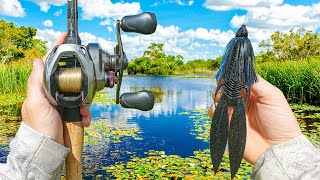 Hunting Down MONSTER Summer Bass With BIG Lures - Crazy Bite