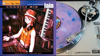 Serial Experiments Lain Sound Track Cyberia Mix - OST vinyl LP face B (Not on label)