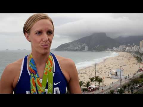 Dana Vollmer Discusses Returning To The Pool After Becoming A Mom