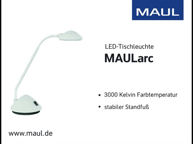 Video Teaser für MAULarc Tischleuchte - weiß