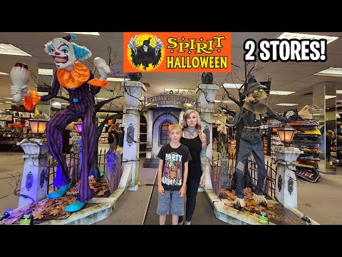 2023 Spirit Halloween First Walkthrough - 2 Different Stores!