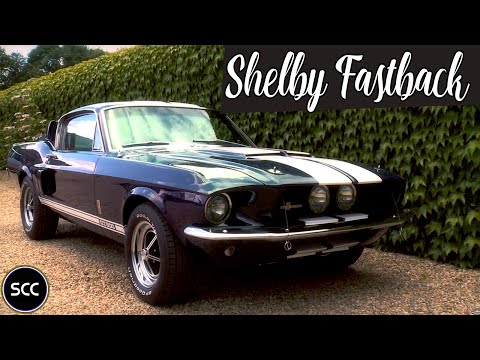 FORD MUSTANG USA FASTBACK SHELBY 500 GT | 500GT Tribute 1967 - Drive - V8 engine sound | SCC TV
