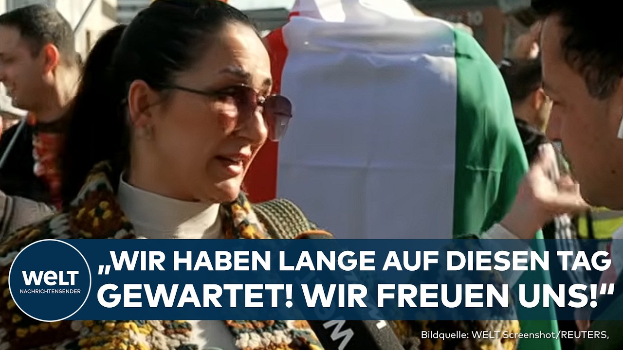 BERLIN: Iraner auf deutschen Straßen! Zwischen Freude und Sorge: "Darauf haben wir lange gewartet!"