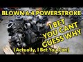 Tearing Down A Ford 6 4L Powerstroke Diesel Core Engine A Pricey Core But How Did I Fare
