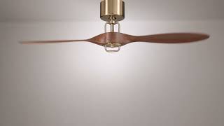 1_Watch A Video About the Casa Vieja Longbow Brass and Walnut Indoor Outdoor Ceiling Fan