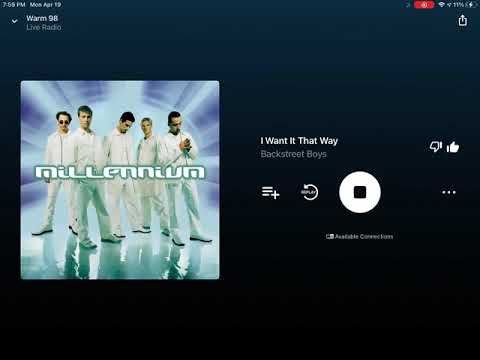 Warm 98.5 WRRM-FM Cincinnati, Ohio Top of the Hour ID 4/19/21