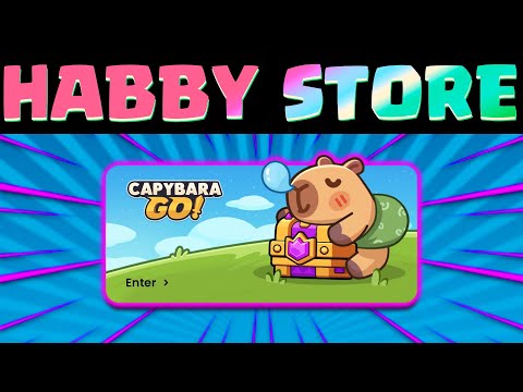 Capybara Go! i GOT Early Access to the Habby Store!! - YouTube