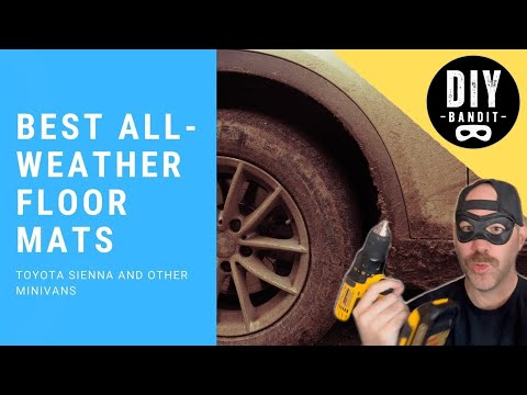 ️🔥 **Toyota Sienna** The BEST All-Weather Floor Mats➔ Protect Your Minivan Carpet Floors
