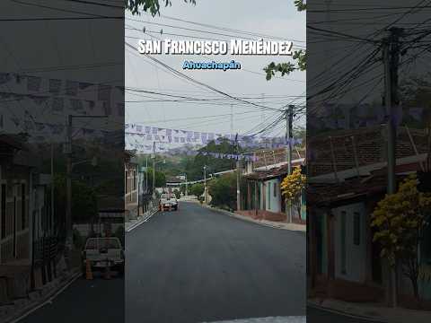 Recorriendo calles de lindos pueblos vivos de mucha vegetación 💙San Francisco Menéndez, Ahuachapán🇳🇮