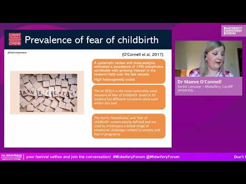 Dr Maeve O'Connell -   Interventions for fear of childbirth