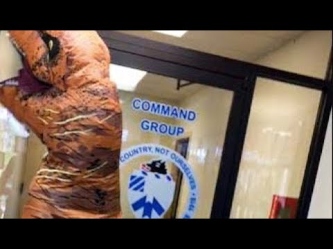T-REX WALKS INTO COMMANDERS OFFICE!! (EVERYBODY WANTS TO BE A SNIPER)