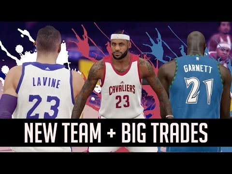 NBA 2k15 Tri-Team MyGM - Timberwolves, Cavs, and Lakers -  New Team, BIG Trade,