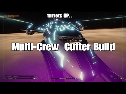 ELITE:Dangerous Imperial Cutter Support Ship Multi-Crew Fun Build