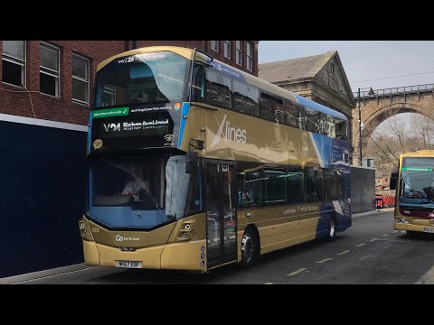 Knackered: Go North East 6312 (NK67EBF) Volvo B5TL/Gemini 3