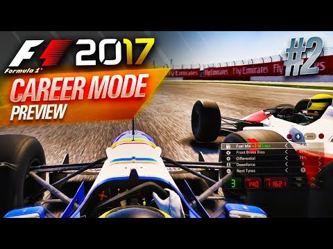F1 2017 Preview Career Mode Part 2: FIRST INVITATIONAL EVENT