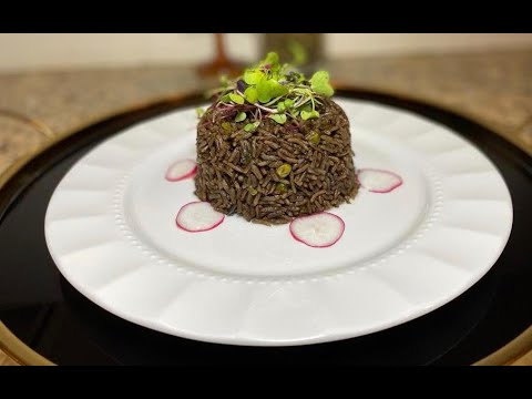 "DIRI DJONDJON" The Authentic Haitian Black Rice Recipe