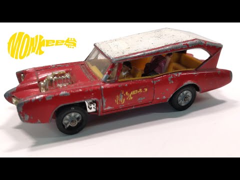 Monkeemobile restoration Corgi No. 277 Toy model cast.