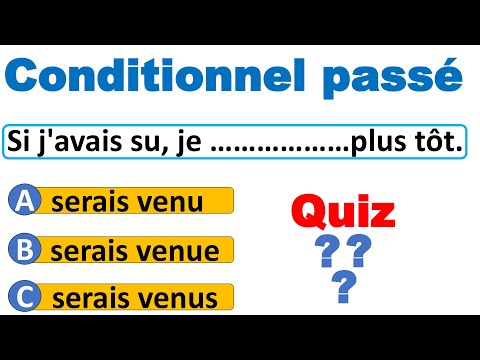Maîtriser le conditionnel passé : Exercices pratiques et quiz interactifs