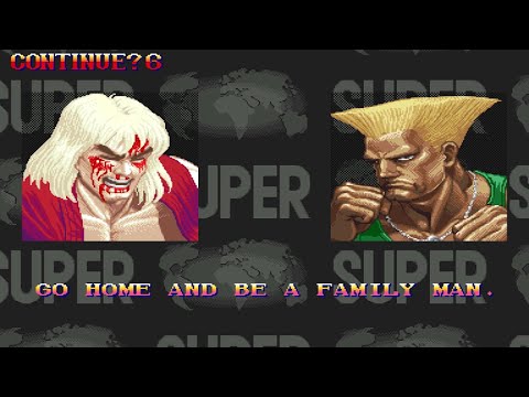 Super Street Fighter 2 Turbo - New Legacy (Hack) - Win Quotes