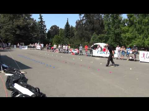 Chára 1 jízda MČR freestyle slalom 2011