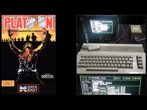 [Soundtrack] Platoon - Track 03 Level 1 - Commodore 64 Music [C64 Real Hardware - SID]