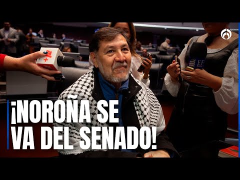 Gerardo Fernández Noroña pide licencia en el Senado: “No es por los viajes ni la casa”
